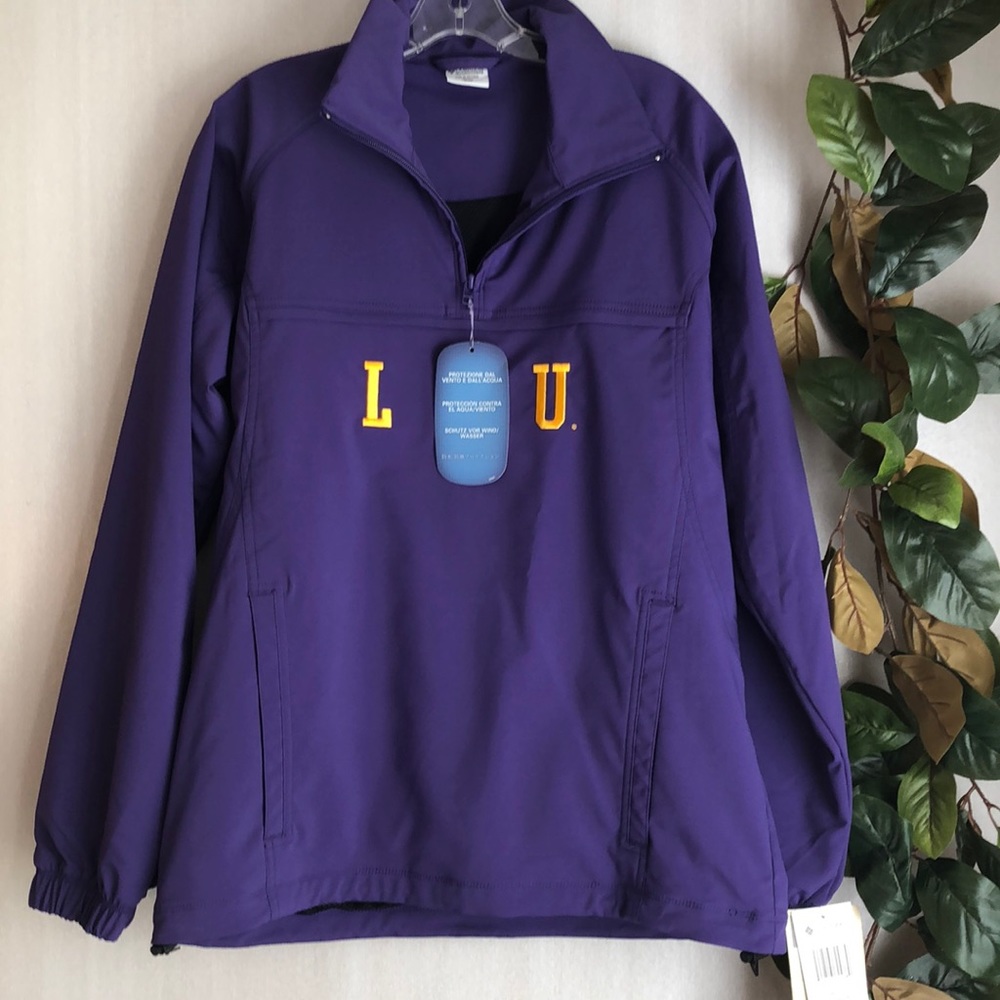 ❌SOLD❌Columbia LSU Tailback Pullover Softshell